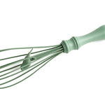 12 INCH SILICONE EGG WHISK GREEN