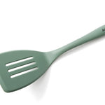 Falez Silicone Slotted Turner Green Color