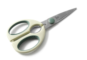 Falez 9 Inch Kitchen Scissors Green Colour