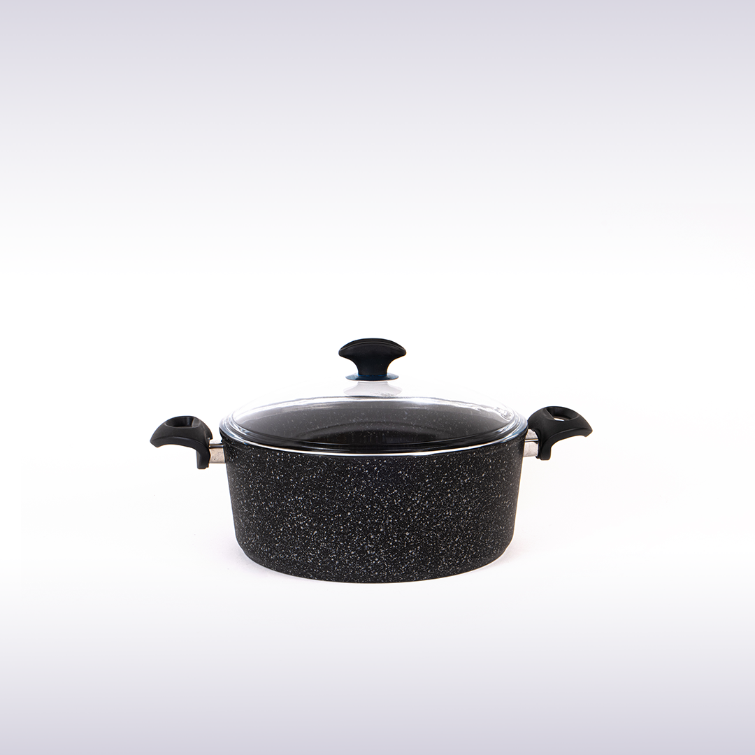 9 Pcs Falez Cookware Premium Black Set