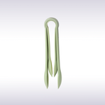 Falez Silicone Set Of 2 Tongs Light Green Color