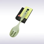 Falez Silicone Set Of 2 Salad Spoon Light Green Color